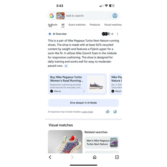 Nike Pegasus Turbo Next White Black Running Shoes DM3414-002 men’s 12 - Picture 2 of 15